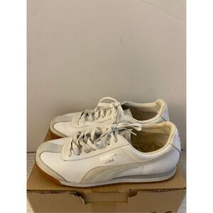 Puma Roma tennis shoes Womens size‎ 10 white